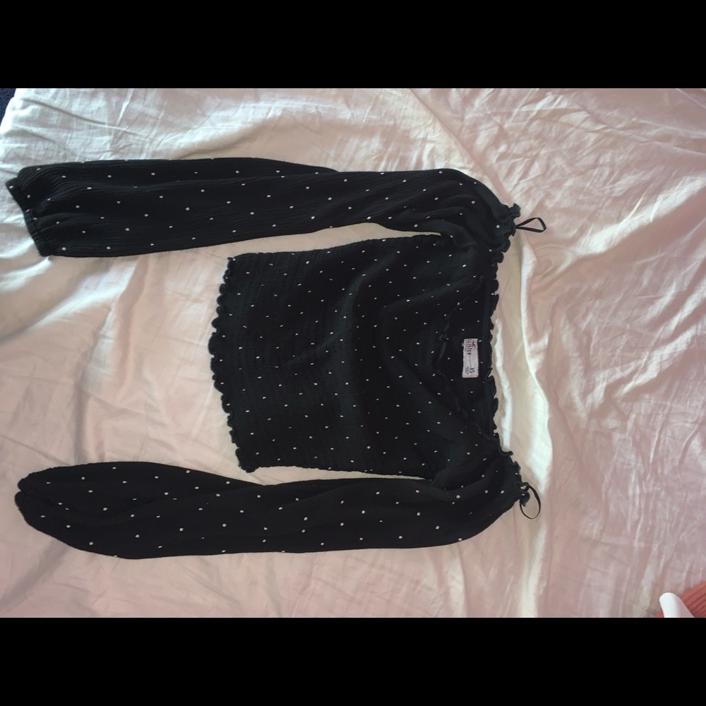 Hollister off the shoulder top